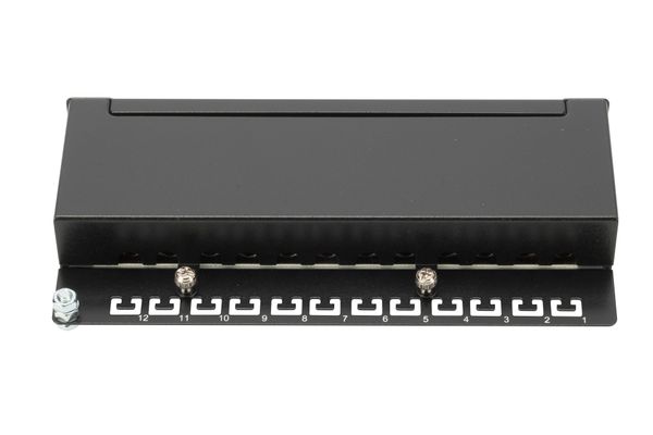 Digitus Desktop CAT 6A, class EA patch panel, shielded, black - Bild 2