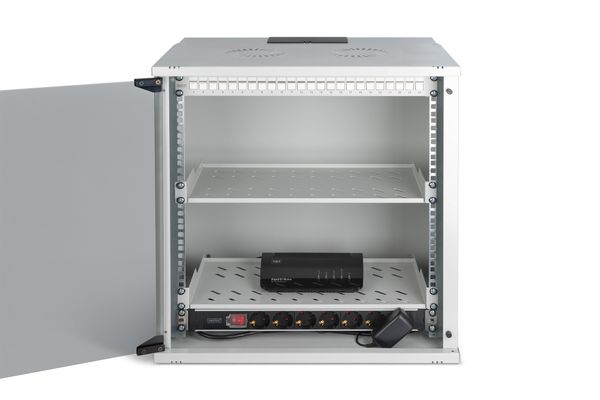 DIGITUS Netzwerk-Set 483 mm (19") - 12HE, 540x400 mm (BxT)we - Bild 3