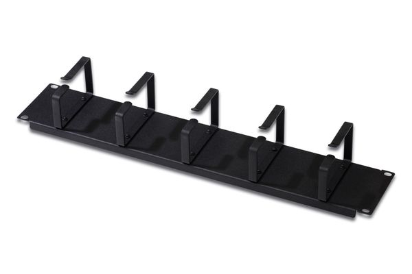 DIGITUS Rangierpanel 2HE 5x Ringe 85x60mm schwarz