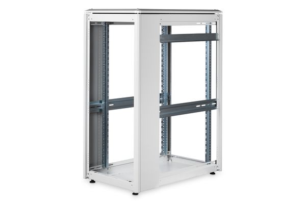 DIGITUS 26U Netzwerkschrank Unique, 1342x600x1000mm, grau - Bild 3