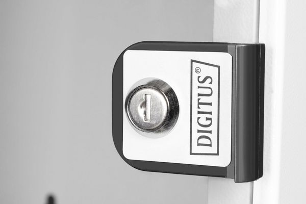 Digitus Wandgehäuse SOHO PRO 6HE 325x315x300 mm 10" grau - Bild 6