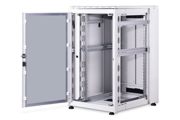 DIGITUS Netzwerkschrank Unique 26HE 1342x800x1000mm grau (Speditionsversand) - Bild 8