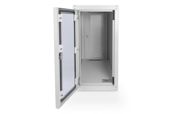 DIGITUS PC Schutzgehäuse 698,5x300x600mm Rollen,Glas IP20 gr - Bild 3