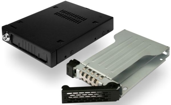 Icy Dock MB991IK-B Obturateur de baie de lecteur 2.5" Plateau de stockage de disques Noir - Bild 4