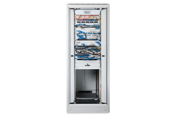 DIGITUS Netzwerkschrank Unique 36HE 1787x800x800mm grau (Speditionsversand) - Bild 3