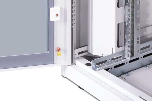 DIGITUS Netzwerkschrank Unique 47HE 2276x800x800mm grau (Speditionsversand) - Bild 10