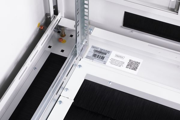 DIGITUS Netzwerkschrank Unique 26HE 1342x800x800mm grau - Bild 10