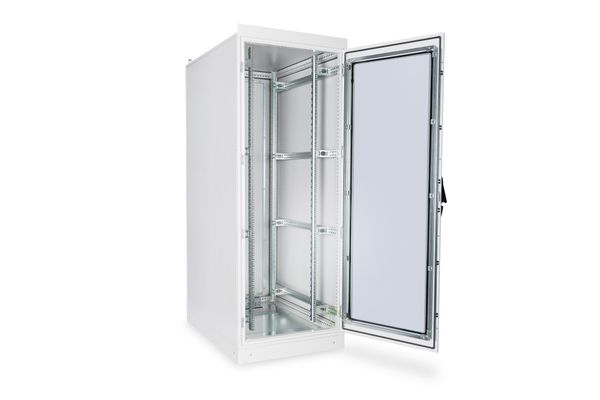 DIGITUS Netzwerkschrank Industrie 42HE 2100x800x1200mm grau (Speditionsversand) - Bild 3
