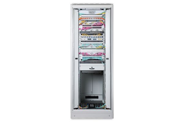 DIGITUS Netzwerkschrank Unique 36HE 1787x800x800mm grau (Speditionsversand) - Bild 2