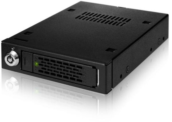 We-Ra. IcyDock 6,3cm SATAI-II/SAS in 1x3,5" MB991IK-B sw