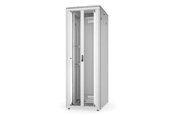DIGITUS 47HE Netzwerkschrank Unique, 2244x800x1000mm, grau