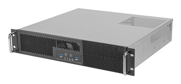 Silverstone Geh SST-RM23-502-MINI 2HE mATX USB3.1 schwarz