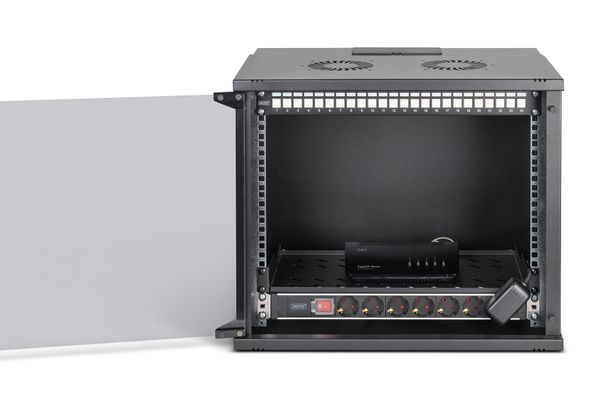 DIGITUS Netzwerk-Set 483 mm (19") - 9HE, 540x400 mm (BxT) sw - Bild 4