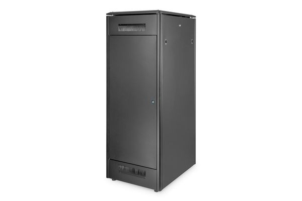 DIGITUS Netzwerkschrank Unique 32HE 1609x600x800mm schwarz (Speditionsversand) - Bild 2