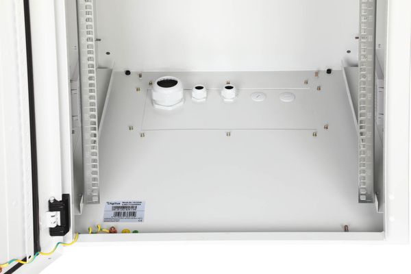 DIGITUS Wandgehäuse Outdoor 12HE 713x600x600mm grau IP55 - Bild 3