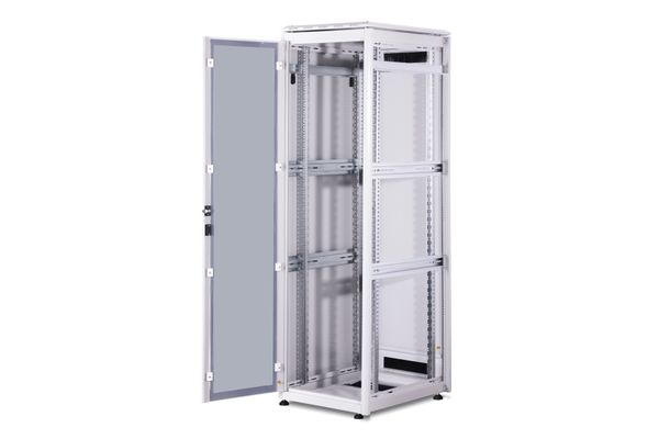 DIGITUS Netzwerkschrank Unique 42HE 2053x600x800mm grau (Speditionsversand) - Bild 4