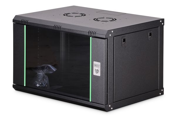DIGITUS Wandgehäuse Dynamic 7HE 385x600x450mm schwarz