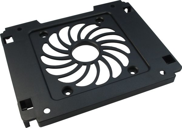 Inter-Tech Einbaurahmen 1x5,25 für 1x2,5 / 1x3,5 /12cm Lüft. - Bild 4
