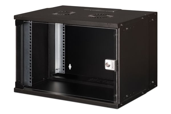 Digitus Wandgehäuse SOHO PRO 7HE 370x540x400 mm 19" schwarz