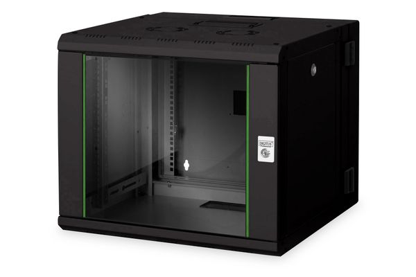 DIGITUS Wandgehäuse Unique 9HE 509x600x600mm schwarz