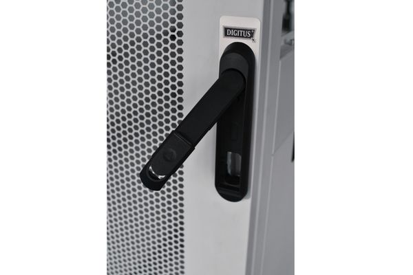 DIGITUS Serverschrank Unique 42HE 1970x600x1000mm grau (Speditionsversand) - Bild 2