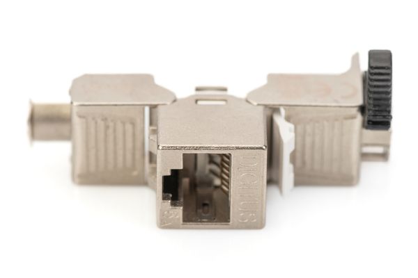 Digitus Module CAT 6A Keystone, blindé avec gestionnaire de câbles intelligent - Bild 2