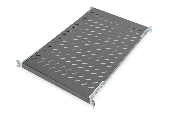 DIGITUS Fachboden 1HE 44x486x770mm bis 50kg schwarz
