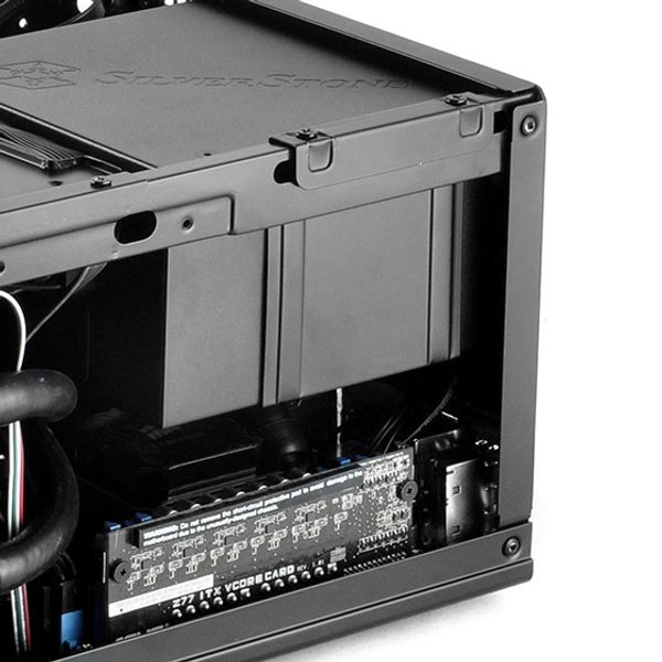 Silverstone Geh SST-SG13B-C Cube mATX USB3 schwarz - Bild 6