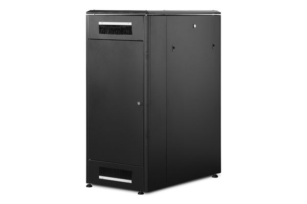 DIGITUS Netzwerkschrank Unique 26HE 1342x600x1000mm schwarz (Speditionsversand) - Bild 2