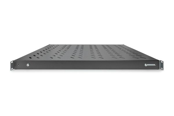 DIGITUS Fachboden 1HE 44x482x700-1180mm bis 50kg schwarz var - Bild 2