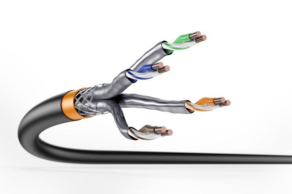 Digitus CAT 7 S/FTP data cable - underground installation cable, 1000 m, simplex, PE - Bild 2
