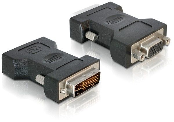 DELOCK DVI Adapter DVI(24+5) -> D-Sub15 St/Bu