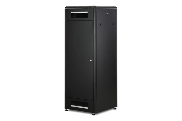 DIGITUS Netzwerkschrank Unique 32HE 1609x600x600mm schwarz (Speditionsversand) - Bild 2