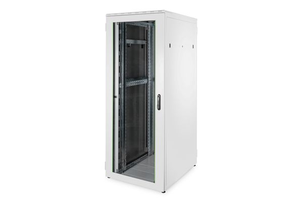 DIGITUS Netzwerkschrank varioFLEX 42HE 2031x800x1000mm grau (Speditionsversand)