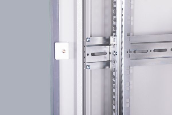 DIGITUS Netzwerkschrank Unique 42HE 2053x600x600mm grau (Speditionsversand) - Bild 7