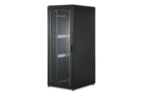 DIGITUS Netzwerkschrank Unique 42HE 2053x800x1000mm schwarz (Speditionsversand)