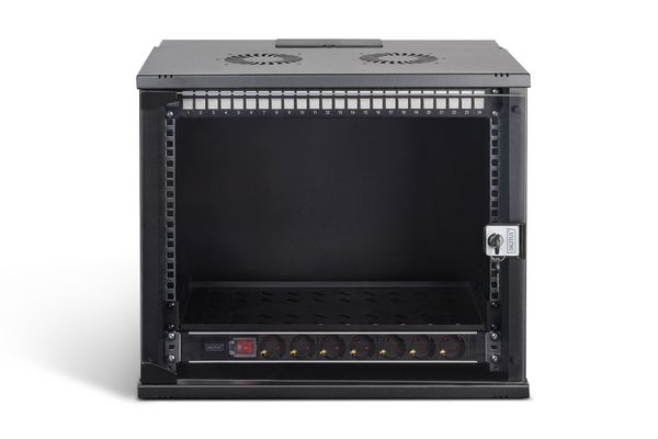 DIGITUS Netzwerk-Set 483 mm (19") - 9HE, 540x400 mm (BxT) sw - Bild 2