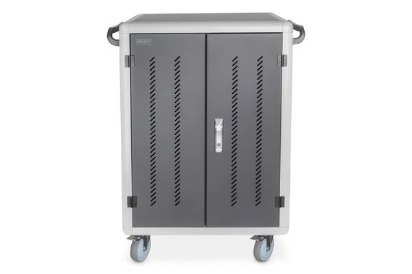 DIGITUS Mob.Ladeschrank NB/TPC bis 30x15,6" UV-C Licht, Sync (Speditionsversand) - Bild 3