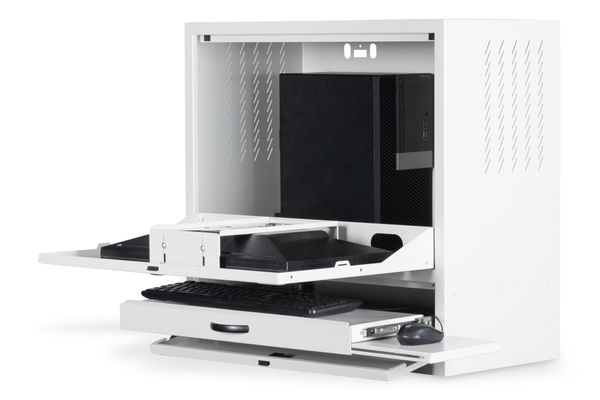 DIGITUS Arbeitsstation zur Wandmontage, Bildschirmhalterung extern retail (Speditionsversand) - Bild 2