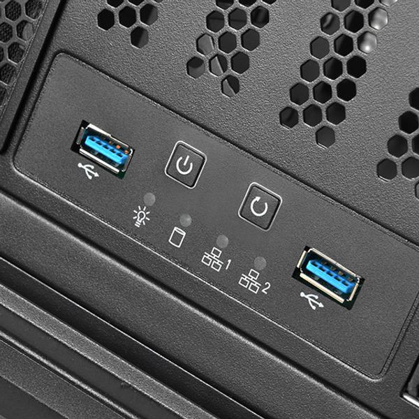 Silverstone RM400 Rack Noir, Gris - Bild 8