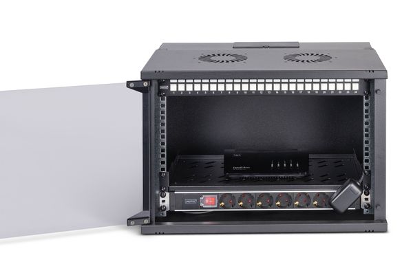 DIGITUS Netzwerk-Set 483 mm (19") - 7HE, 540x400 mm (BxT) sw - Bild 4