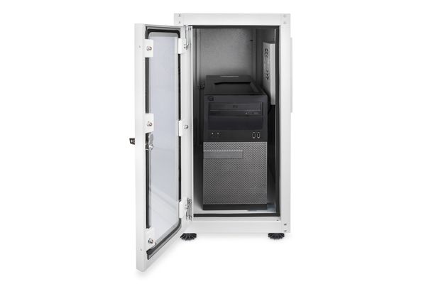 DIGITUS PC Schutzgehäuse 670x300x600 Akt.Lüf.IP54,abschl.gra - Bild 8
