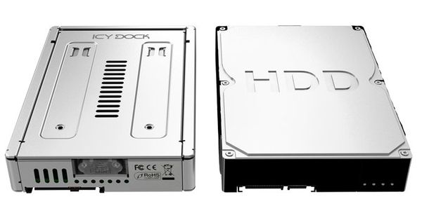 Adapter IcyDock 2,5" -> 3,5" SAS SSD&HDD MB982IP-1S-1 si - Bild 5