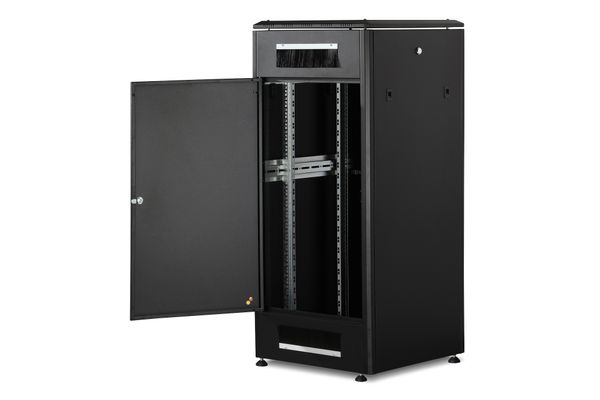 DIGITUS Netzwerkschrank Unique 26HE 1342x600x600mm schwarz (Speditionsversand) - Bild 2