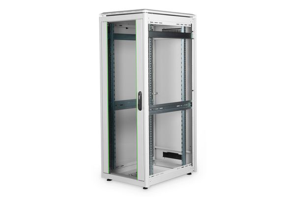 DIGITUS Netzwerkschrank Unique 32HE 1609x600x800mm grau (Speditionsversand) - Bild 4