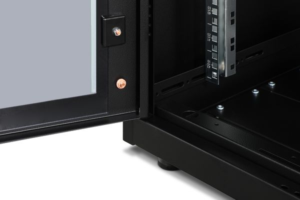 DIGITUS Netzwerkschrank Unique 42HE 2053x600x800mm schwarz (Speditionsversand) - Bild 8