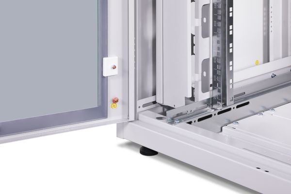 DIGITUS Netzwerkschrank Unique 42HE 2053x800x1200mm grau (Speditionsversand) - Bild 8