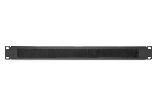 DIGITUS Kabelbürstenleiste 1HE Öffnung 24x423mm schwarz - Bild 3