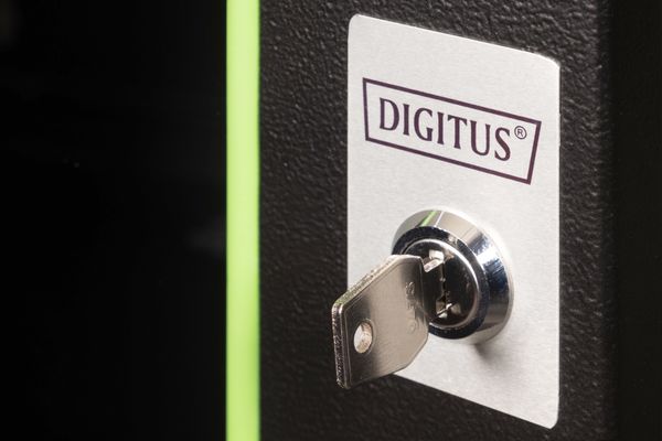DIGITUS Wandgehäuse Unique 9HE 509x600x450mm schwarz - Bild 9