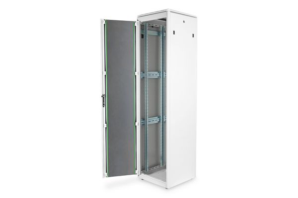 DIGITUS Netzwerkschrank Unique Serie - 600x600 mm (BxT),grau - Bild 3